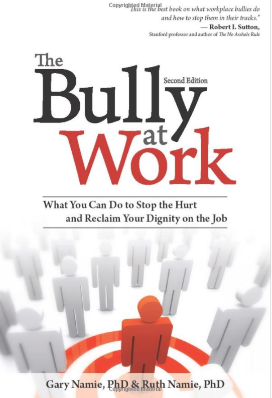 book entitled: the bully at work